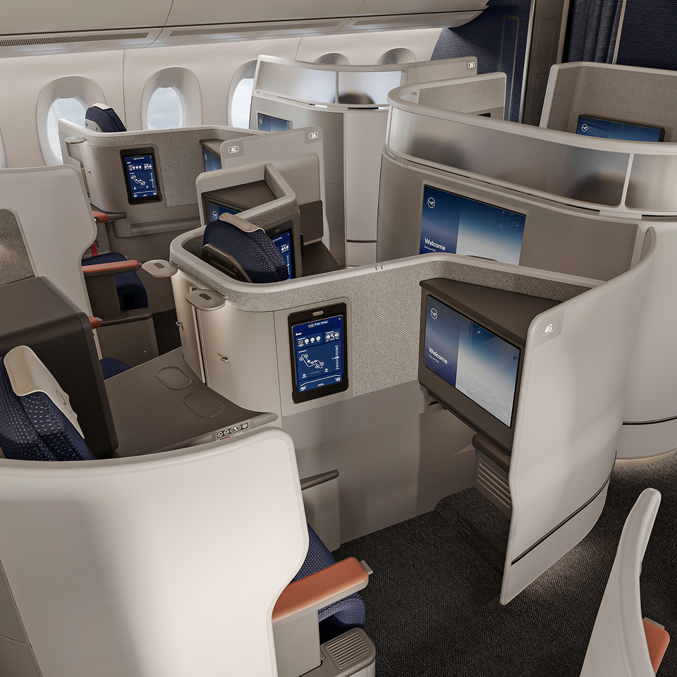 Lufthansa Allegris Business Class Cabin